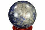 Polished Sodalite Sphere #116155-1